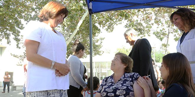 Ministra de Salud: La vacuna contra la Influenza es gratis y segura