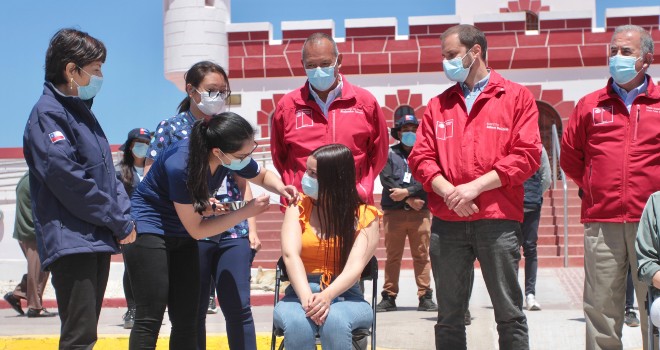 Autoridades promueven la participación electoral e incentivan la vacunación en la región de Coquimbo