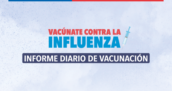 Vacunación contra la Influenza 2022: 89,4% de la población objetivo inmunizada