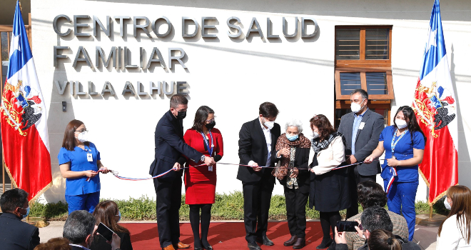 Presidente de la República Gabriel Boric Font inaugura el nuevo Cesfam de la comuna de Alhué