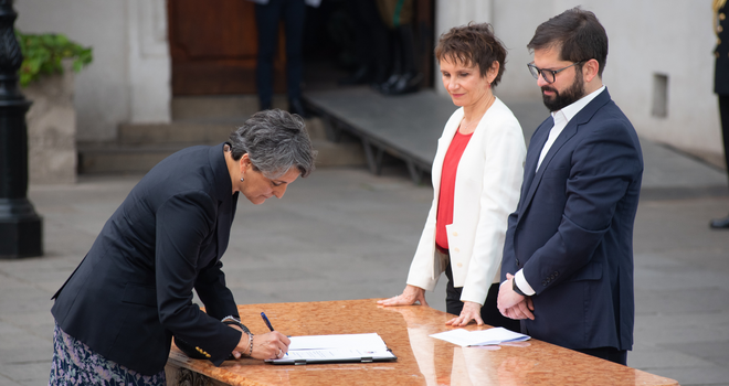 Ministra Ximena Aguilera: “Pondré mi mejor esfuerzo en tratar de mejorar el sistema de salud, en mejorar la salud de los chilenos”